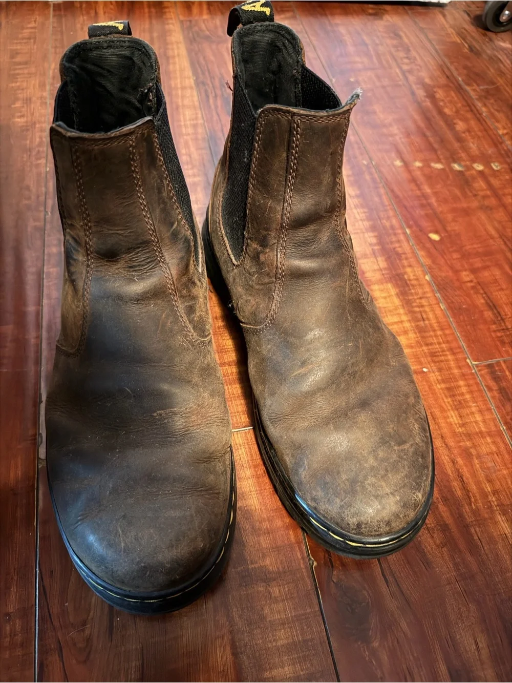 Dr. Martens Brown Leather Chelsea Boots